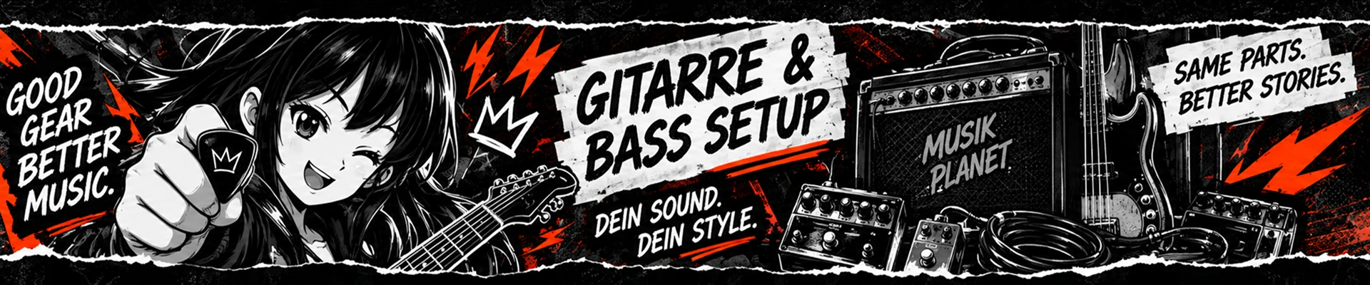 Gitarre & Bass Setup