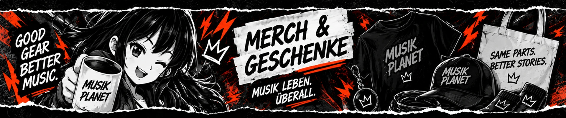 Merch & Geschenke