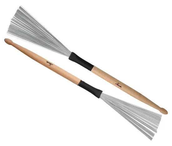 XDRUM WTD-1S Wire Tap Drumstick Brushes kurz 2er-Set Schlagzeug