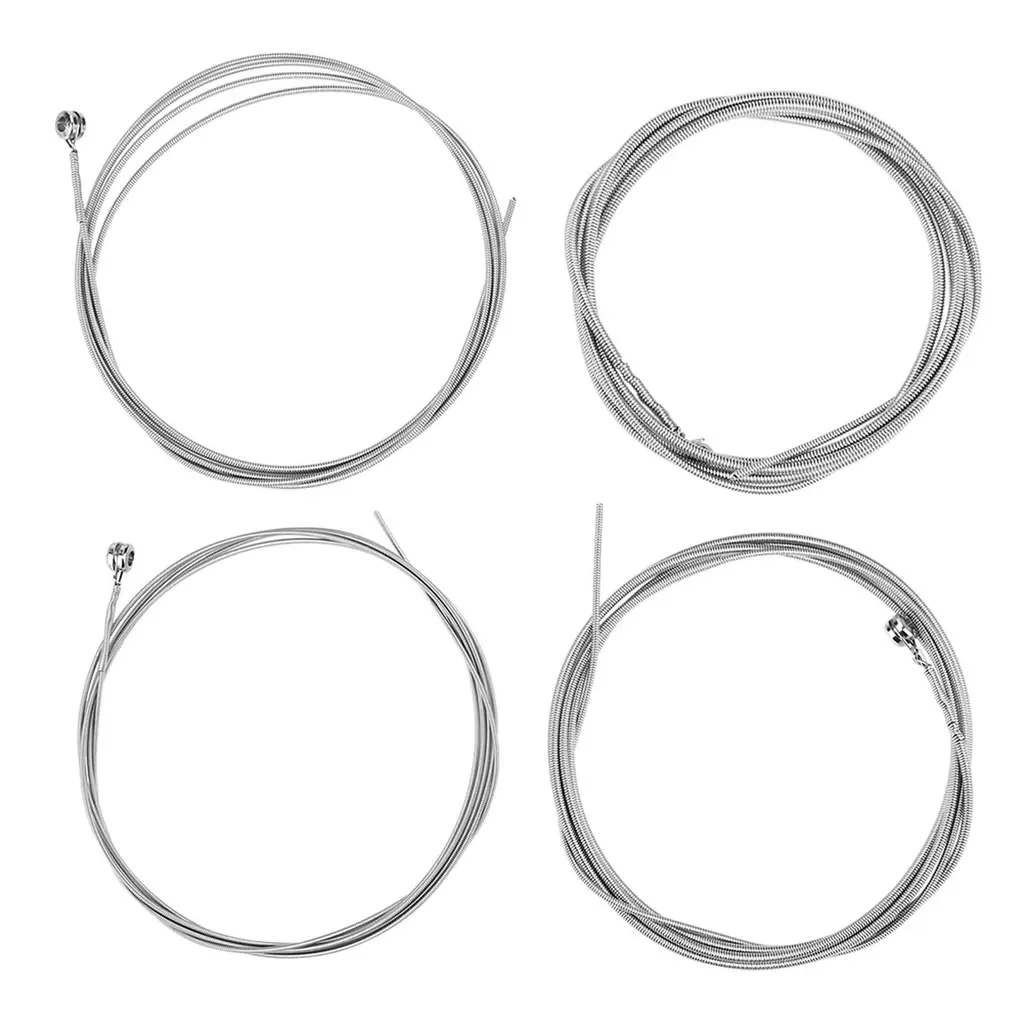 Cocosity E-Bass Saiten 4-saitig langlebig Saiten-Set