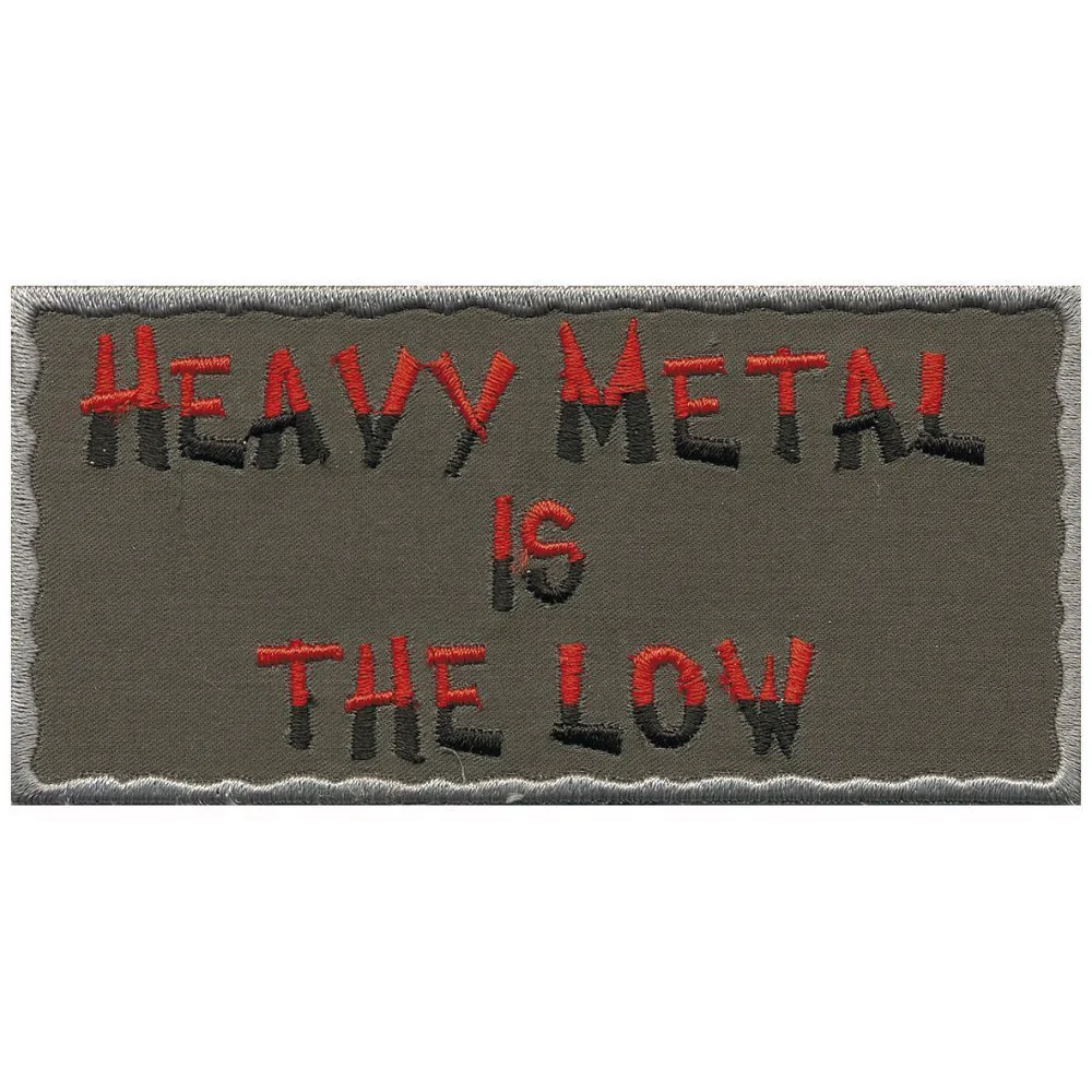 Fan-O-Menal Aufnäher Heavy Metal Patch 11 x 5 cm gestickt 06093