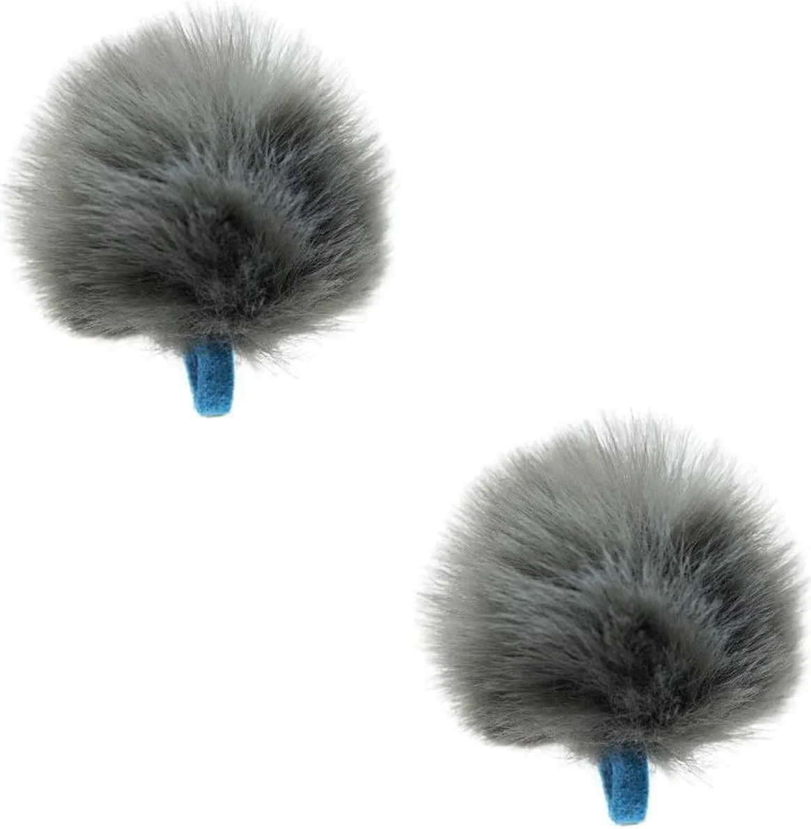Radius Mini Urchin LAV Lavalier Windschutz grau Paar RA118577