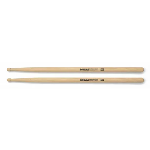ROHEMA Classic 5AB Hickory Drumsticks mit Holztip