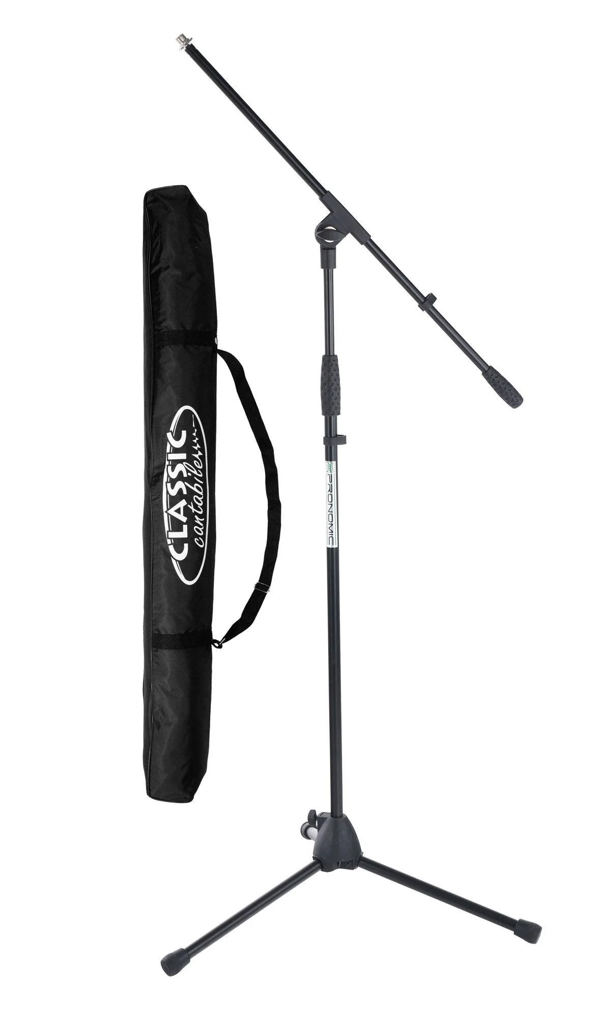 PRONOMIC MS-116 Pro Mikrofonständer Set mit Classic Cantabile Tasche