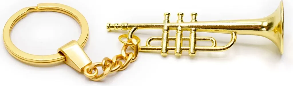 Miniblings Trompete Schlüsselanhänger Musikinstrument Musik