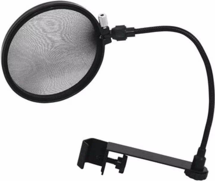 OMNITRONIC Mikrofon-Popfilter schwarz