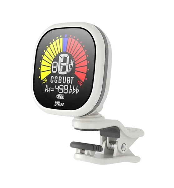 Voggenreiter VOLT Clip-Tuner RCT-5000 White Stimmgerät chromatisch