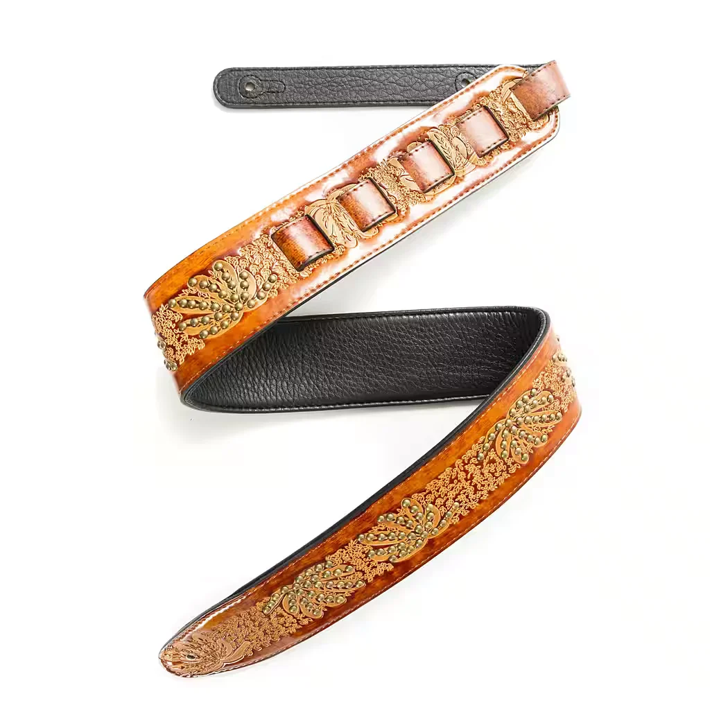 FAME Gitarrengurt Strap Adornment Series Honey
