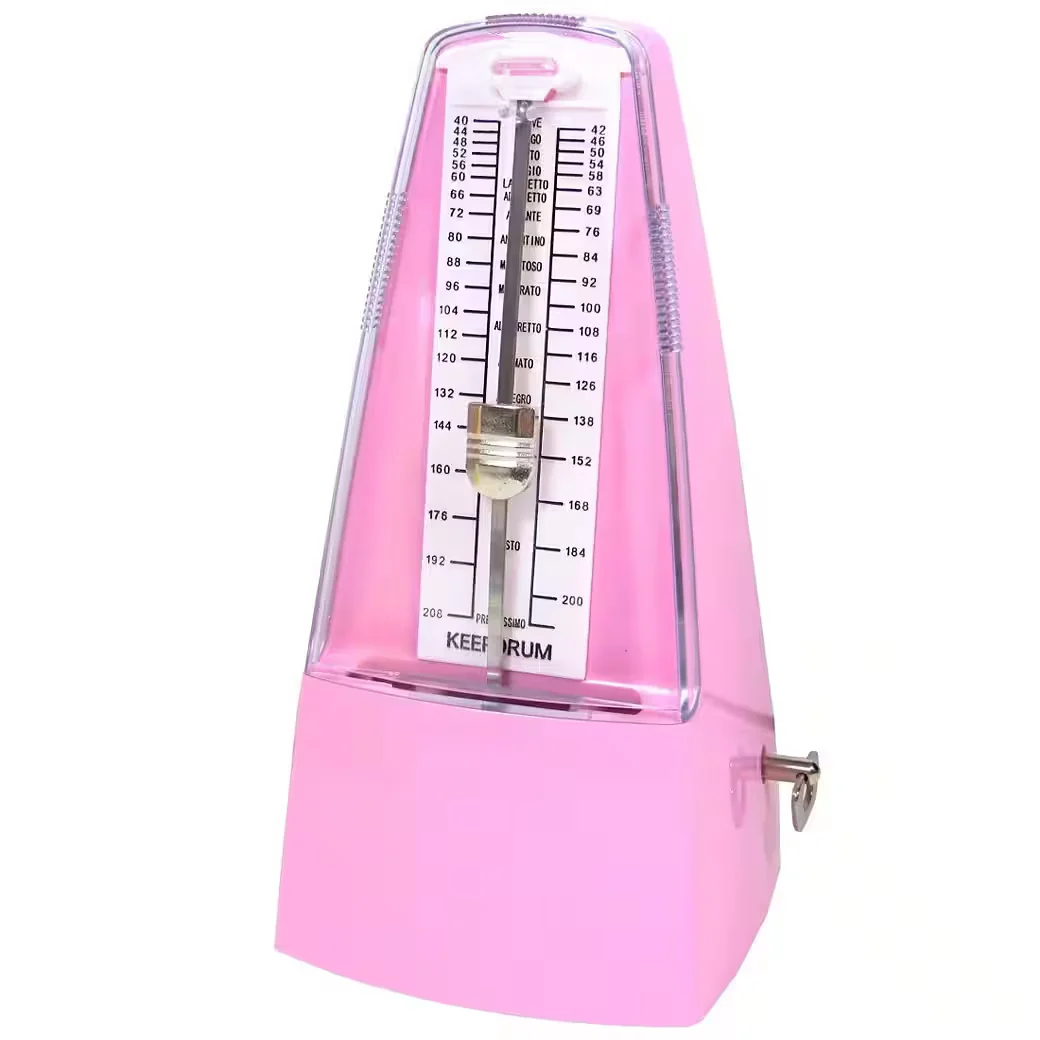 KEEPDRUM Metronom GMPL PK mit Glocke mechanisch Pink
