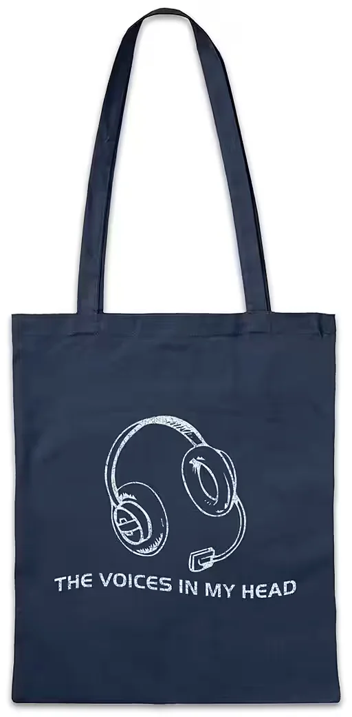 URBAN BACKWOODS Beuteltasche The Voices In My Head Musik DJ Punk Rock