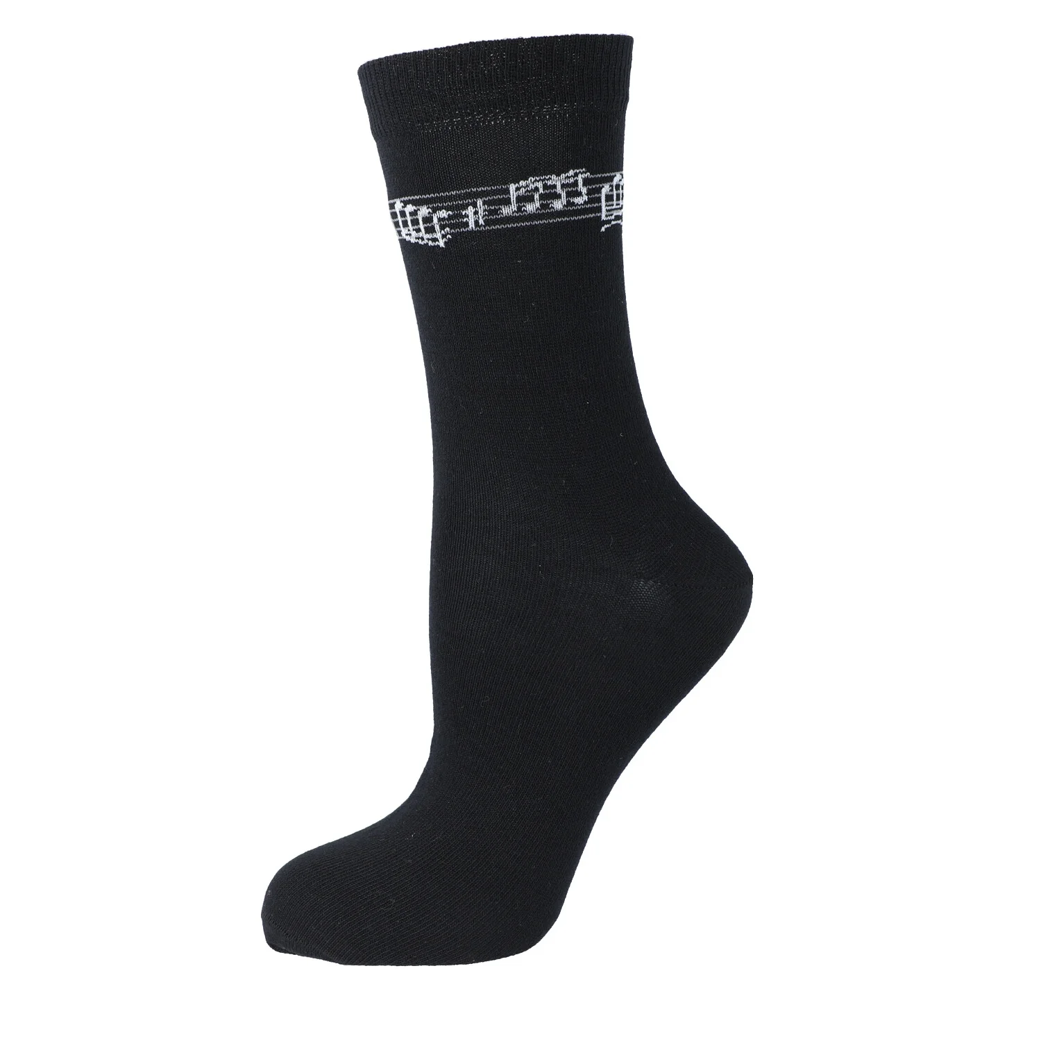 MUSIKBOUTIQUE Musiker Socken Notenband Geschenk für Musiker