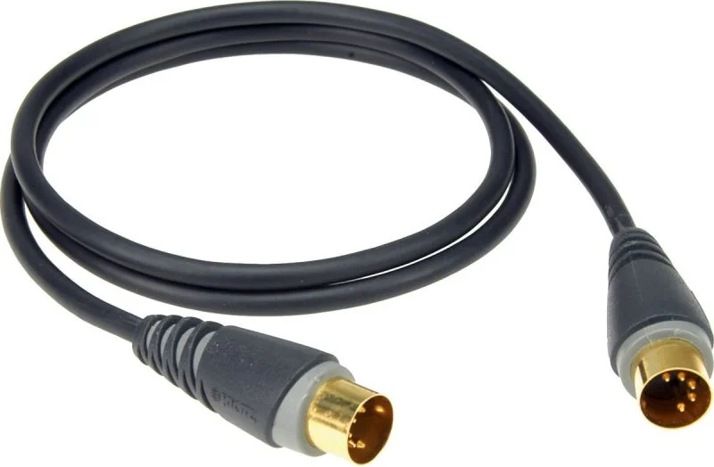 Klotz MID 090 MIDI-Kabel 9 m schwarz DIN 5-polig