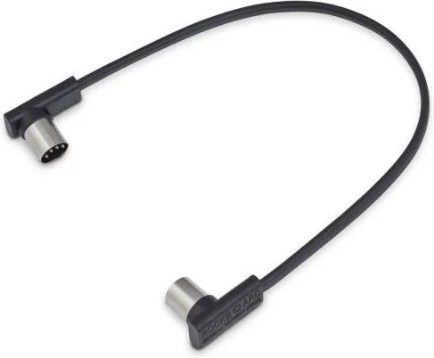 RockBoard Flat MIDI Kabel 30 cm flaches MIDI Patchkabel für Pedale