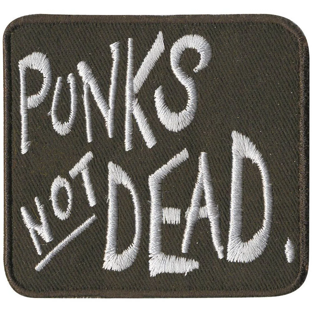 Fan-O-Menal Aufnäher Anarchie Punk Patch gestickt 7 x 7 cm