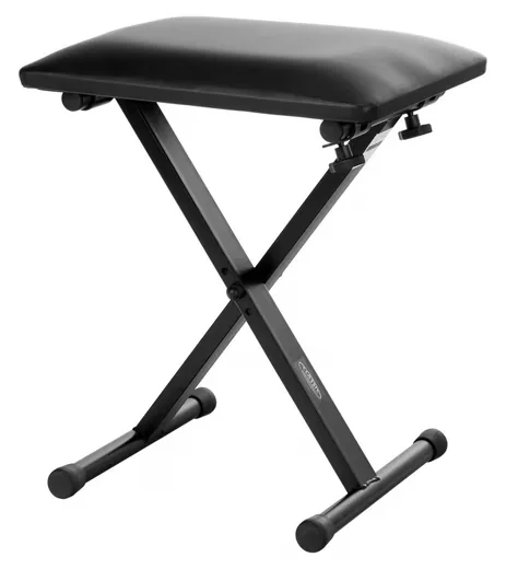 Classic Cantabile Keyboardbank Economy schwarz höhenverstellbar