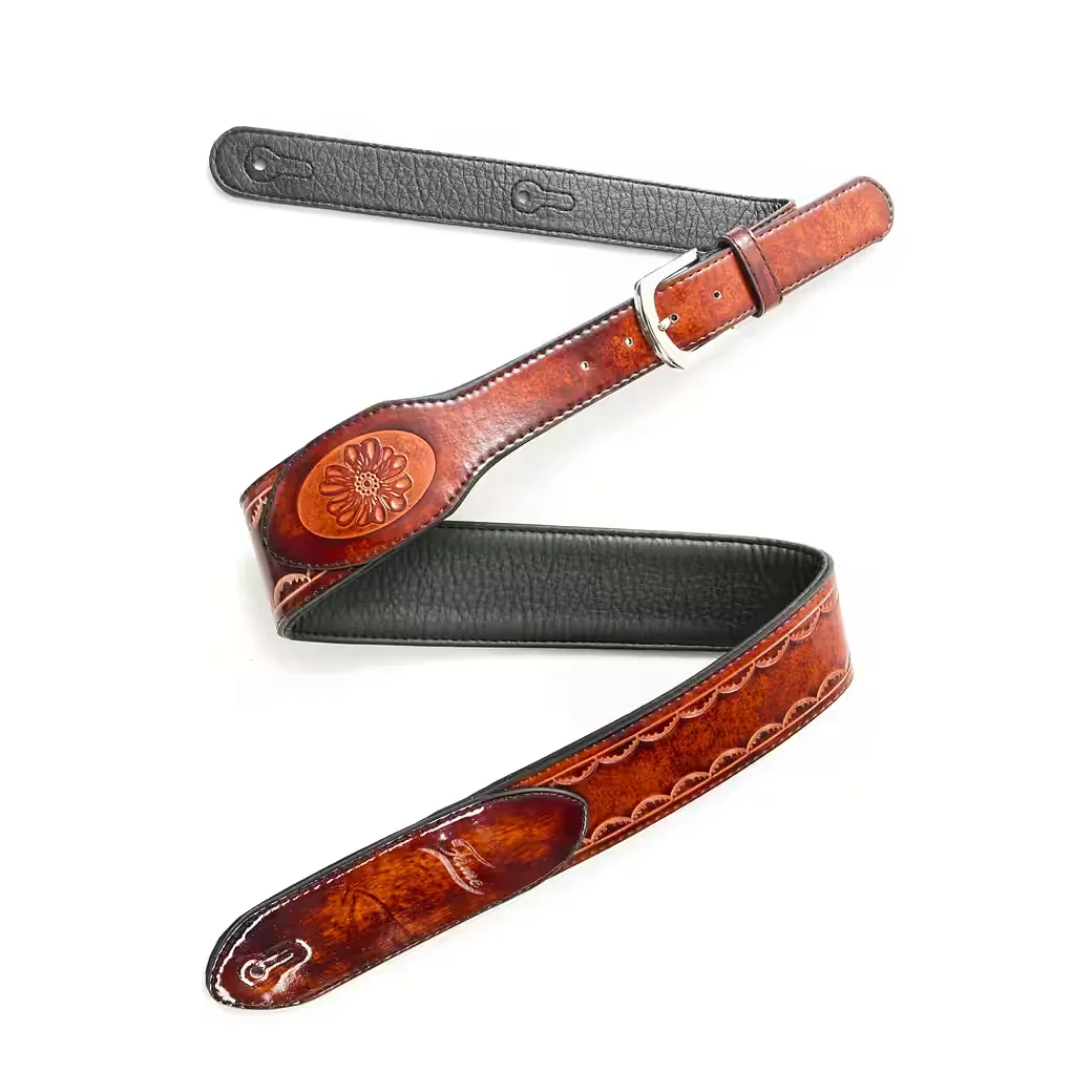 FAME Guv'nor Series Gitarrengurt Bourbon Strap