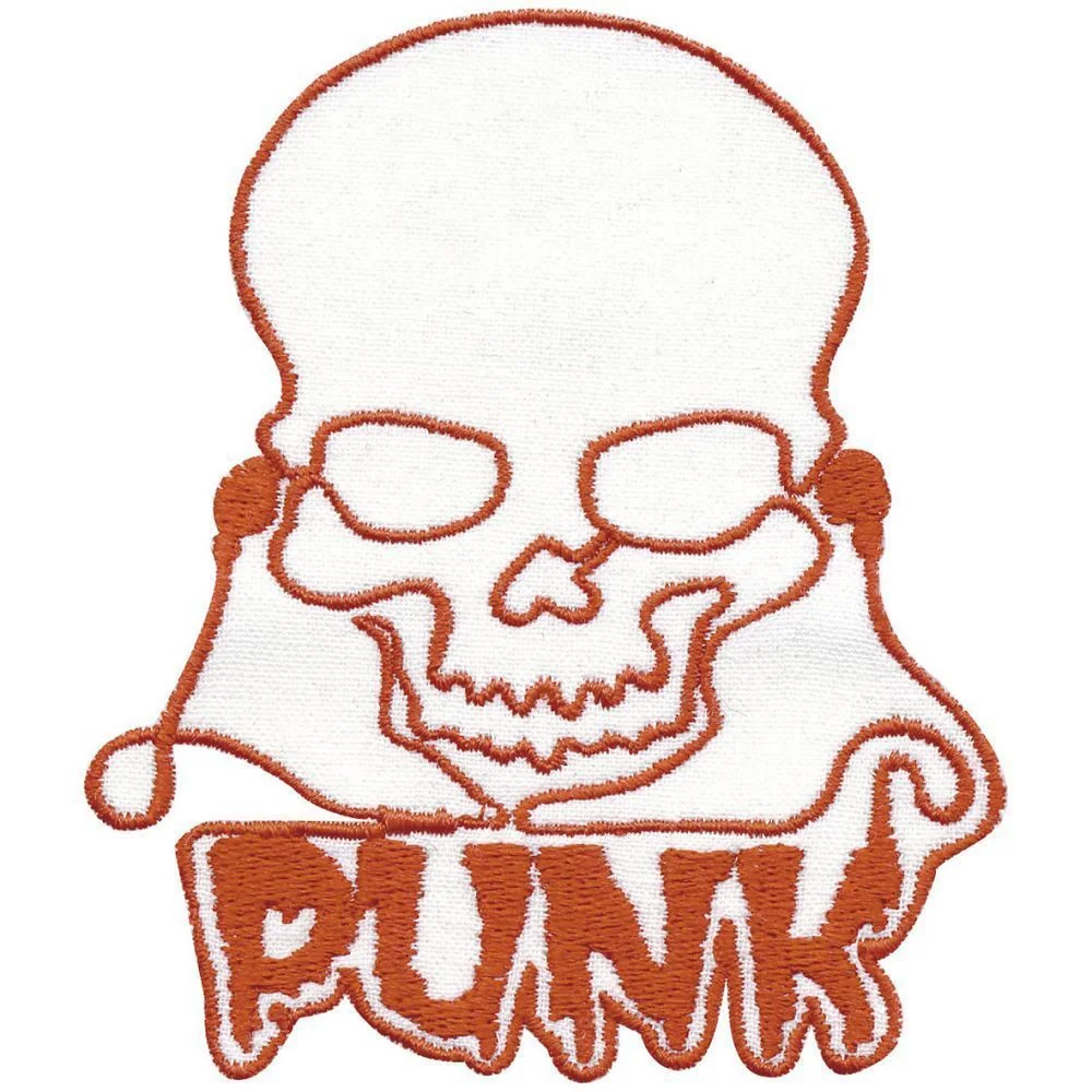 Fan-O-Menal Aufnäher Anarchie Punk Patch gestickt 7,5 x 5 cm 04080
